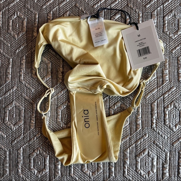 NWT ONIA Hannah Bikini Bottom Adjustable Straps - Picture 4 of 7